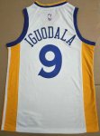 NBA 9 Iguodala Warriors Maillot blanc